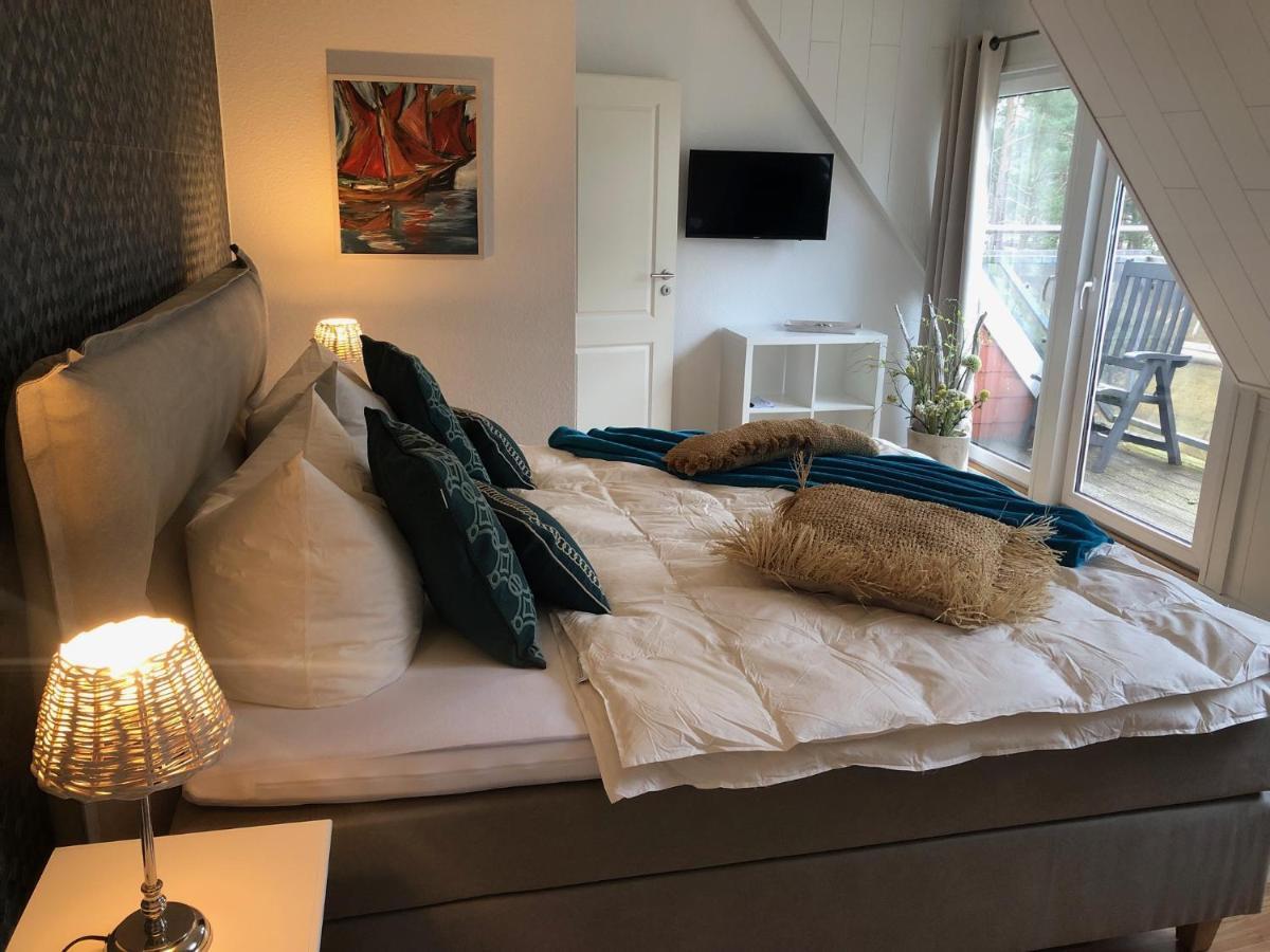 Romantisches Ferienhaus Boddenblick Mit Sauna Pruchten Εξωτερικό φωτογραφία