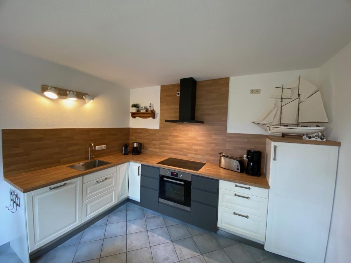 Romantisches Ferienhaus Boddenblick Mit Sauna Pruchten Εξωτερικό φωτογραφία